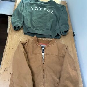 2T Sweatshirt and Jacket